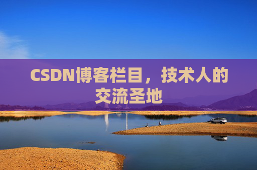 CSDN博客栏目，技术人的交流圣地